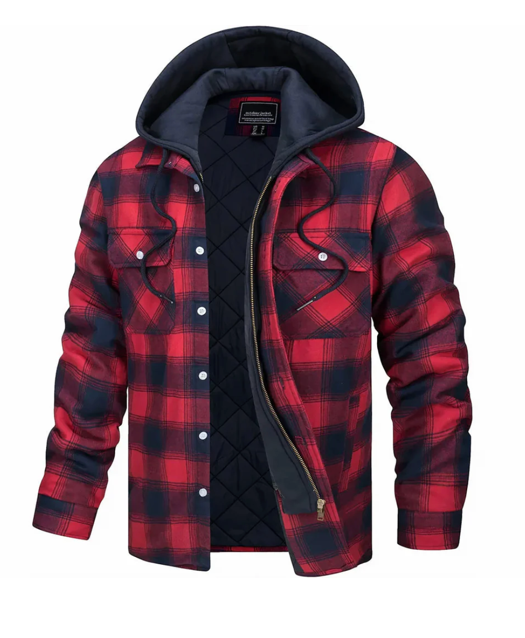 Arend – Abrigo cálido para hombre de mezcla de lana de primera calidad